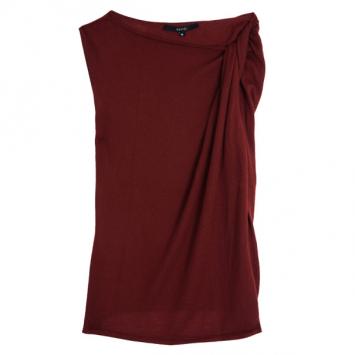 Gucci Gathered Sleeveless Top M