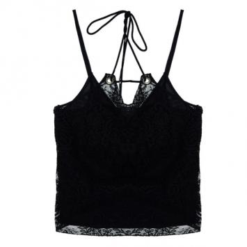Dior 2 Piece Chantilly Lace Top S