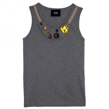 D&amp;G Beaded Cami Top S