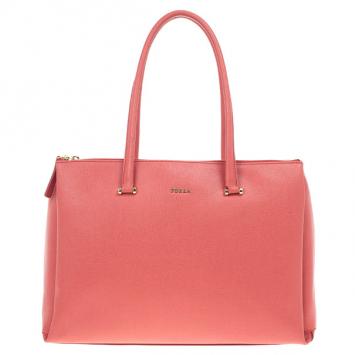 Furla Pink Lotus Tote 