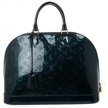 Louis Vuitton Petroleum Vernis Alma GM 