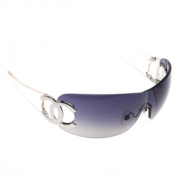 Chanel CC Logo Shield Womens Sunglasses