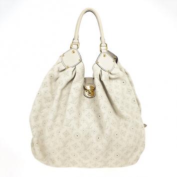 Louis Vuitton Ivory Mahina Leather XL Hobo