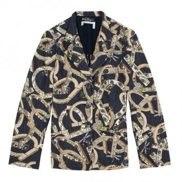 Salvatore Ferragamo Printed Jacket M