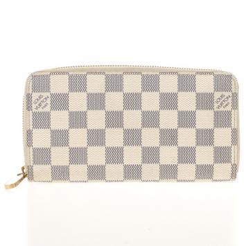 Louis Vuitton Damier Azur Canvas Zippy Wallet 