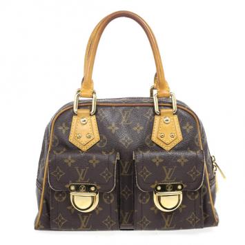 Louis Vuitton Monogram Canvas Manhattan PM Satchel