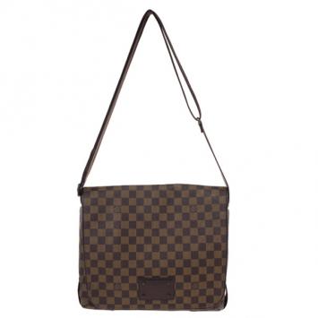 Louis Vuitton Damier Ebene Brooklyn GM Messenger Bag