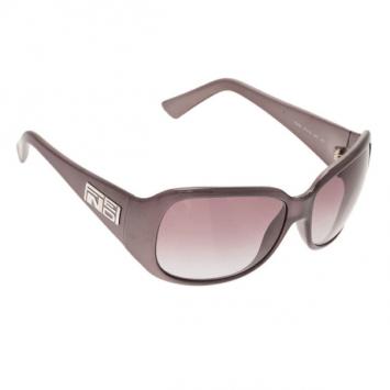 Fendi Grey FS499 Oversized Rectangle Sunglasses