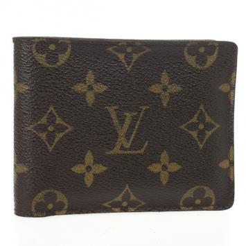 Pre Owned Louis Vuitton Monogram Billfold Wallet 