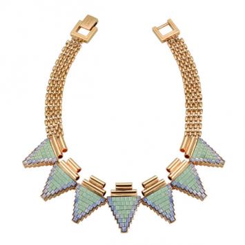 Mawi Deco Triangle Necklace