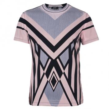 Pre Owned Jean Paul Gaultier Mens Abstract Print T-Shirt XL