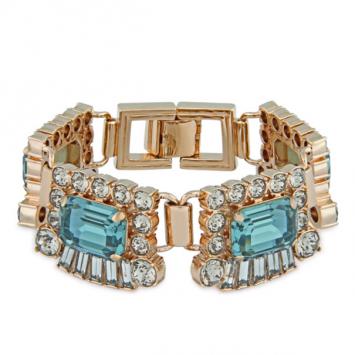 Mawi Galaxy Rocks Geometric Gemstone Linked Bracelet