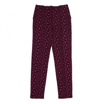 Kenzo Leopard Jacquard Skinny Pants S