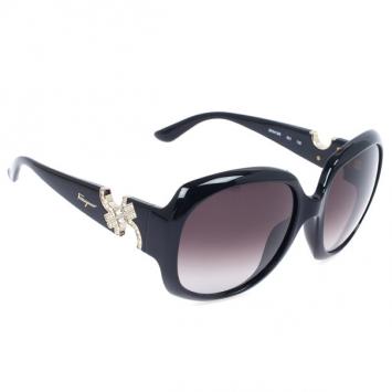 Salvatore Ferragamo Black Woman Sunglasses SF641SR-001