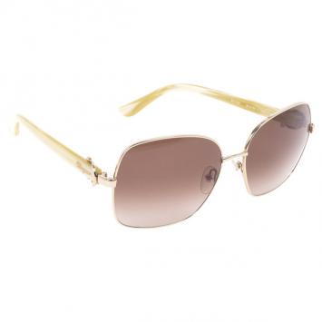 Salvatore Ferragamo Gold Unisex Sunglasses SF110S-59-16