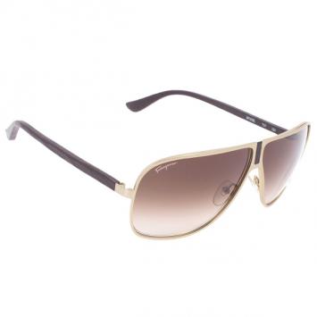 Salvatore Ferragamo Metal Unisex Sunglasses SF102SL-719