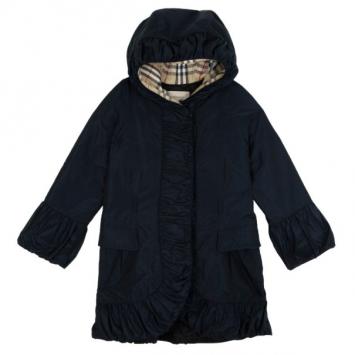 Burberry Puff Sleeve Parka Jacket XS