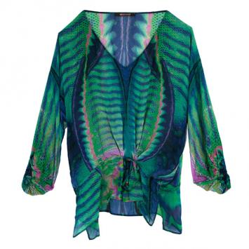 Roberto Cavalli Chiffon Top M