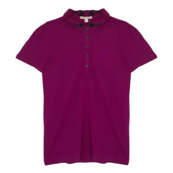 Burberry Cotton Modal Polo Shirt M