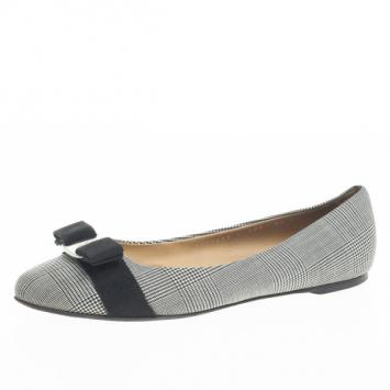 Salvatore Ferragamo Varina Bow Ballet Flats Size 39