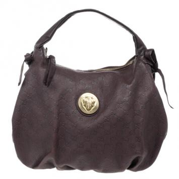 Gucci Guccissima Leather 'Hysteria' Hobo Handbag