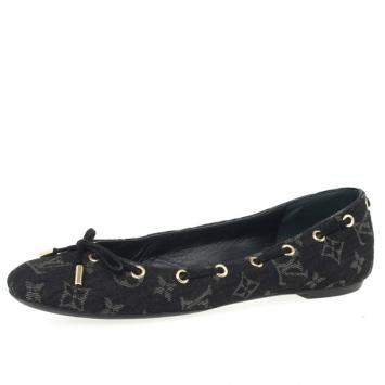 Louis Vuitton Monogram Denim Oasis Ballet Flats Size 41
