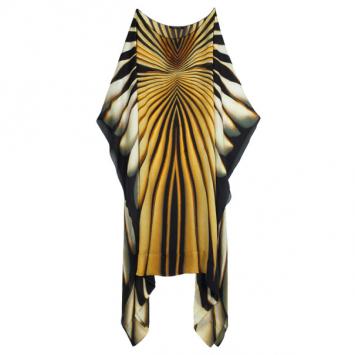 Roberto Cavalli Tiger Print Short Kaftan S