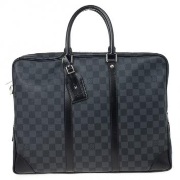 Pre Owned Louis Vuitton Damier Graphite Porte Documents Voyage Briefcase