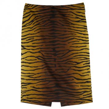 Michael Kors Animal Print Skirt S