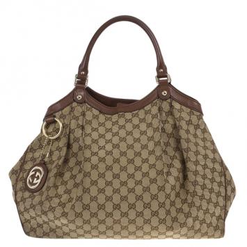 Gucci GG Canvas Sukey Large Tote