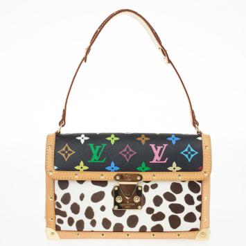 Louis Vuitton Limited Edition Multicolore Dalmatian Sac Rabat Satchel