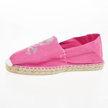 Sweet Matilda Pink Skull Espadrilles Size 40