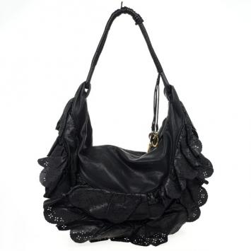 Dior Gypsy Ruffles Hobo Shoulder Bag