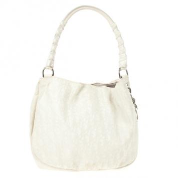 Dior Ivory Logo Hobo