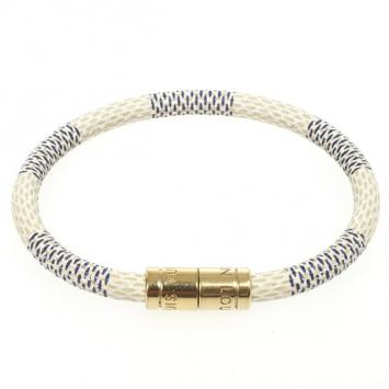 Louis Vuitton Keep It Damier Azur Bracelet 18 CM
