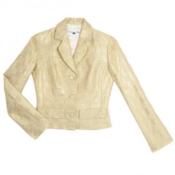 Christian Dior Gold Jacket M