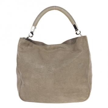 Pre Owned Saint Laurent Paris Stingray-Handle Roady Hobo