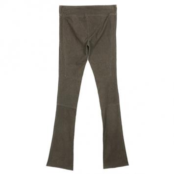Diane Von Furstenberg Gretel Weathered Leather Pants Size S