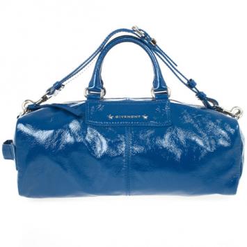 Givenchy Blue Patent Medium Tote