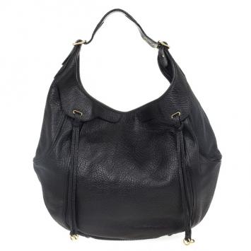 Pre Owned Givenchy Black Leather Eclipse Hobo