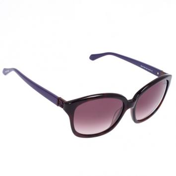 Roberto Cavalli Black &amp; Purple Baros Unisex Sunglasses