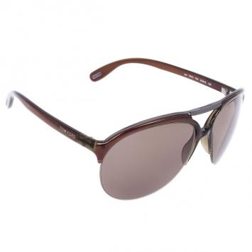 Tom Ford Brown Ian Woman Aviators