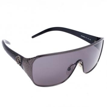 Roberto Cavalli Black Icario Shield Unisex Sunglasses
