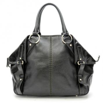 Tod's Classic Black Leather Tote