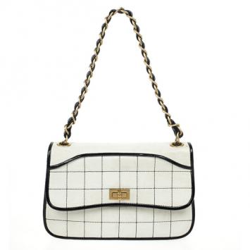 Chanel Leather Square Quilt Flap Bag