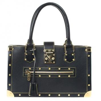 Louis Vuitton Black Suhali Leather Le Fabuleux Bag