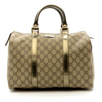 Gucci Gucissima Metallic Joy Boston Bag