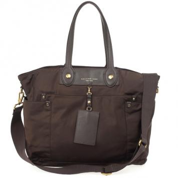 Marc by Marc Jacobs Brown Preppy Nylon Elizababy Bag
