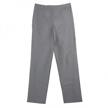 Giorgio Armani Grey Silk-blend Pants S