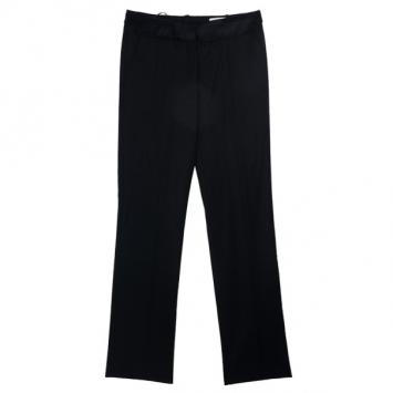 Yves Saint Laurent Satin Belt Black Pants M